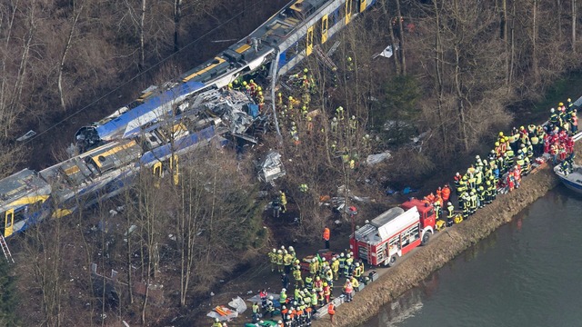 Влаковата катастрофа в Германия с много жертви