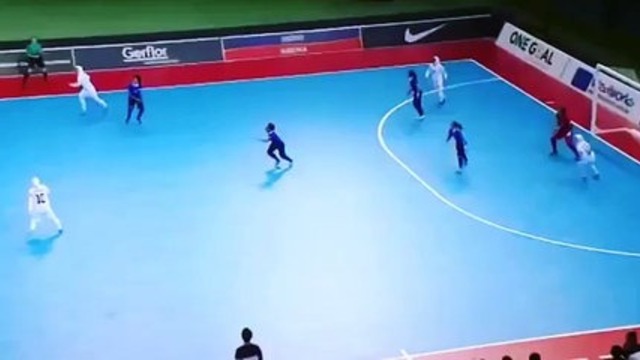 Iranian Women in Futsal Incredible goal