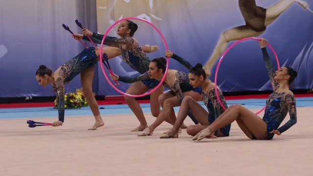 Световна купа по художествена гимнастика София 2016 - Бронзов медал за Невяна Владинова лента