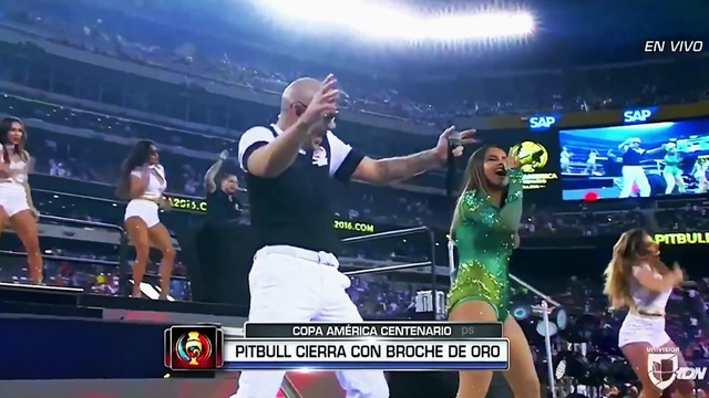 Becky G , Pitbull - Superstar (Live from Copa America Centenario Final)2016