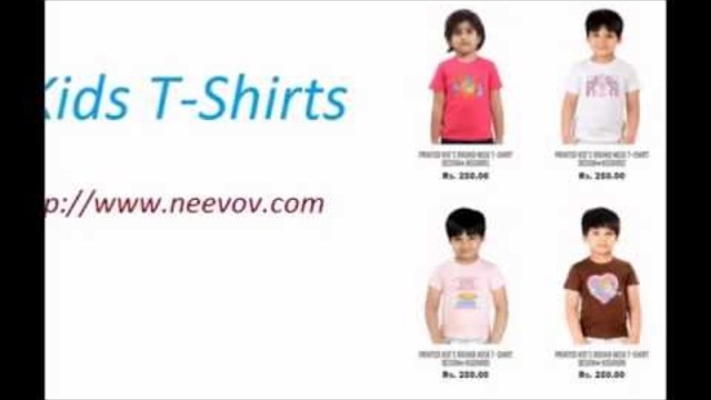 Kids Graphic Turquoise Colour Tee Shirts