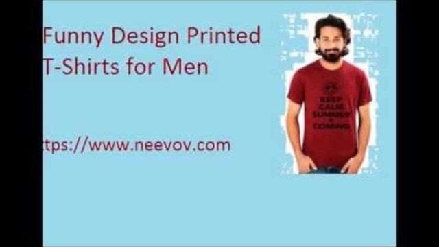 Funny Design Red Colour Mens T Shirts