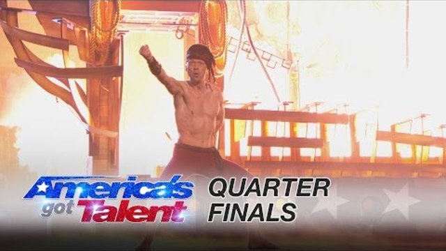 Vello Vaher: Crazy Contortionist Entertains the Crowd - America's Got Talent 2016