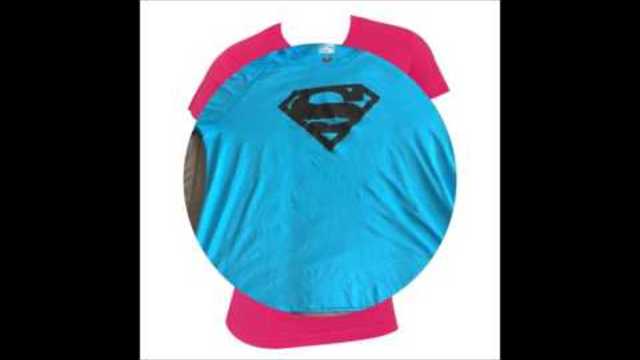 Dark Green Colour Superman T Shirts
