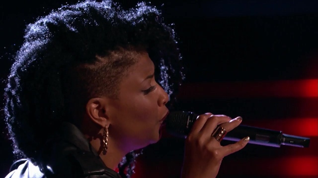 The Voice 2016 Blind Audition - Courtney Harrell- -Let It Go