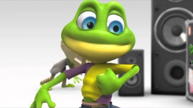 Funny анимационен филм пародия на пеене Dancing Crazy Frog Oh майка не се ожени