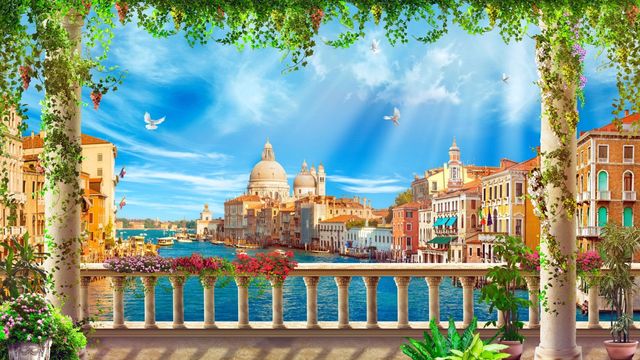 ❖༻Beautiful Venice! ... (Ricky King & Henry Arland music) ... ...❖༻