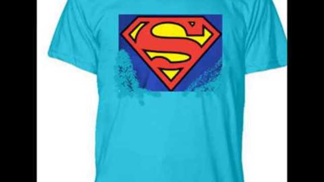 Superman Printed Chocolate Colour T Shirts