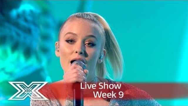 Zara Larsson performs on The X Factor!  | Results Show | The X Factor UK 2016