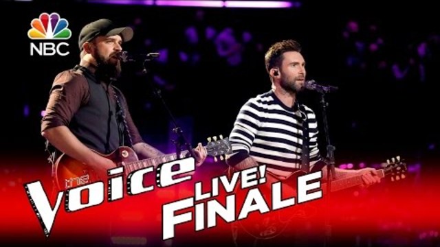 The Voice 2016 Josh Gallagher and Adam Levine - Finale: "Smooth"
