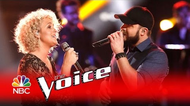 The Voice 2016 Josh Gallagher and Cam - Finale: "Burning House"