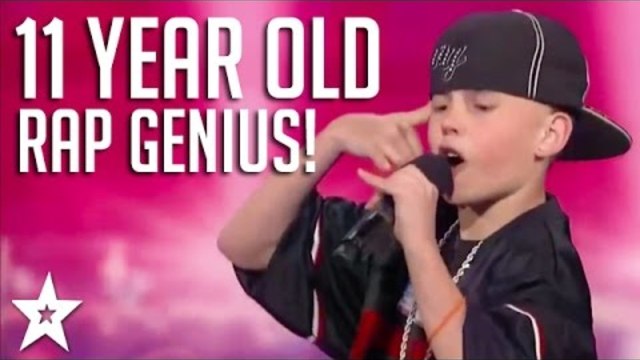 11-Year-Old Rap Genius on Got Talent! CJ Dippa Dallas WOWS America's Got Talent!