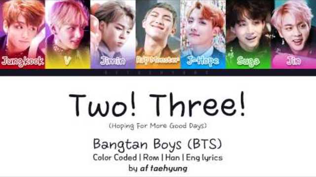 BTS -(방탄소년단) - Two! Three!