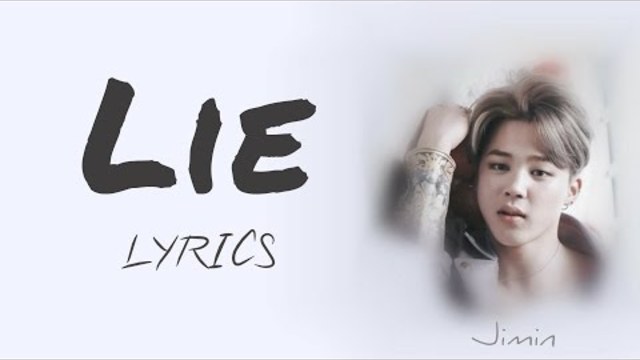 BTS (Jimin) - 'Lie'