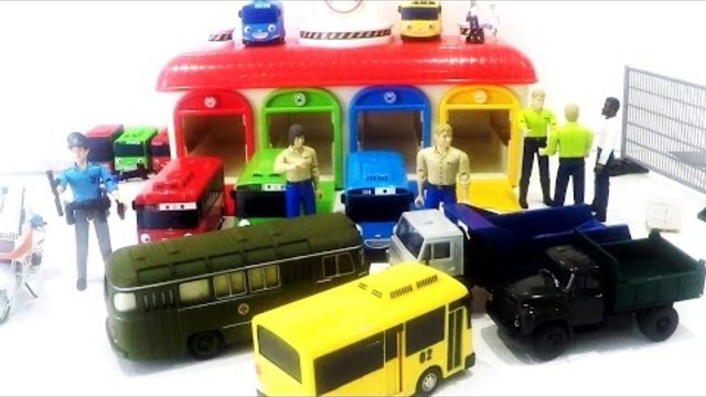 Wheels On The Bus | Tayo the Little Buses for Children - Cartoon Toys for kids