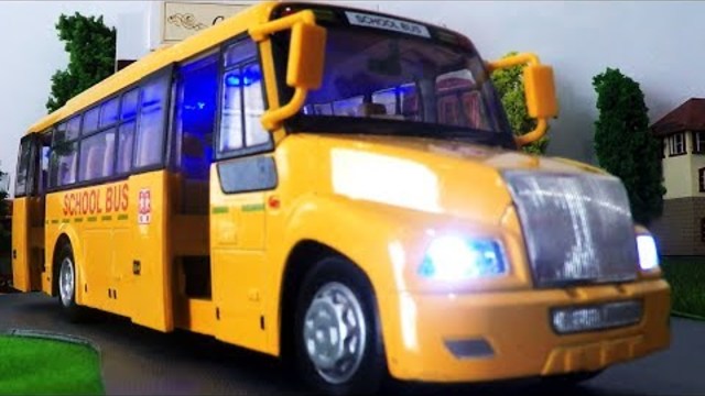 The Wheels on the Bus | The Wheels on the Car | Baby Nursery Rhymes Songs | Bus and Bus Cartoon Toys