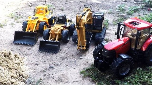 Truck for Children | Tractor for kids | Car cartoon | The Excavator | Videos For Children Baby Joy
