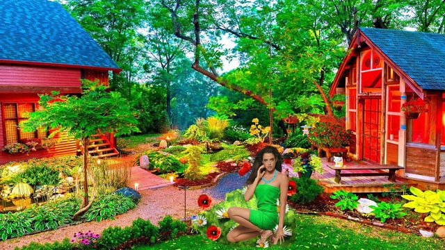 ✿*ﾟ‘ﾟ･✿ Моята цветна градина  ...  (Richard Abel  music)  ✿*ﾟ‘ﾟ･✿