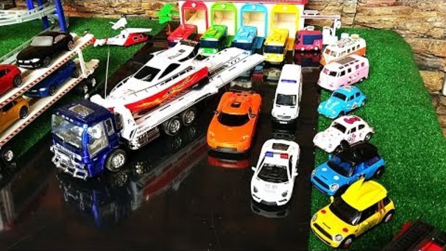 Cars for Children | Car toy videos for Kids | Cars Helicopter Cartoons for Children Learning Kids