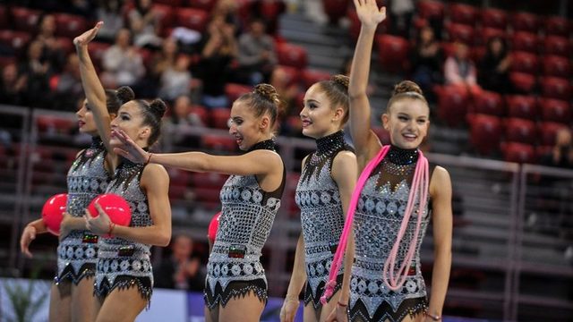 Българските гимнастички със силно начало на Световното първенство