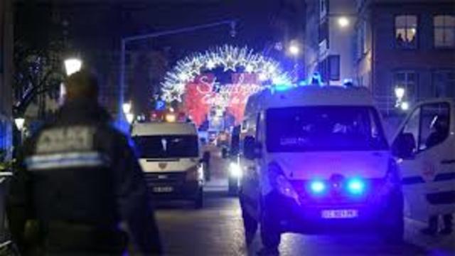 Терористична атака в Стасбург 2018 г. с трима убити и най-малко още 11 ранени.