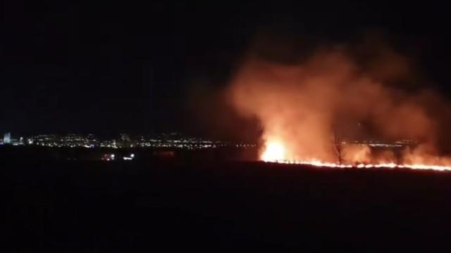 Голям пожар в София (ВИДЕО) Пожар избухна в местността „Камбаните“ в София 10 март 2019