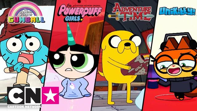 Гъмбол + Време за приключения + Реактивните момичета + Юникити | Магии и заклинания