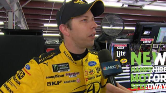 Брад Кеселовски печели наградата Busch Pole в Ню Хемпшир