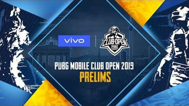 [EN] PMCO 2019 Prelims Day 1 | Vivo | PUBG MOBILE CLUB OPEN