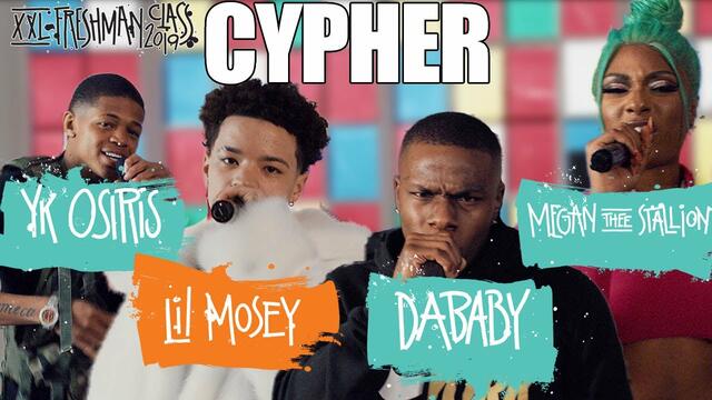 DaBaby, Megan Thee Stallion, YK Osiris and Lil Mosey's 2019 XXL Freshman Cypher
