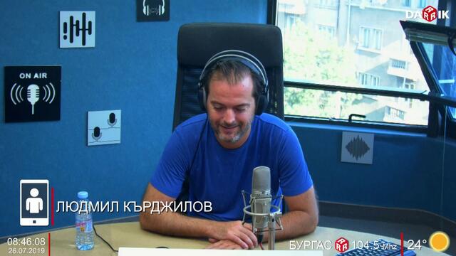 СРЕДНОСРОЧНА ПРОГНОЗА ЗА ВРЕМЕТО С ЛЮДМИЛ КЪРДЖИЛОВ   26 07 2019