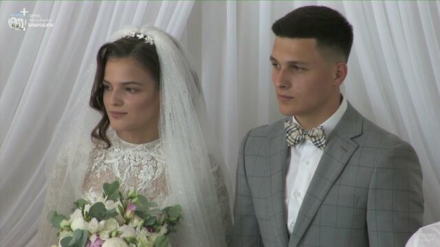 27.07.2019 Вінчання Романчук Ольги та Шкіндера Дмитра (online)