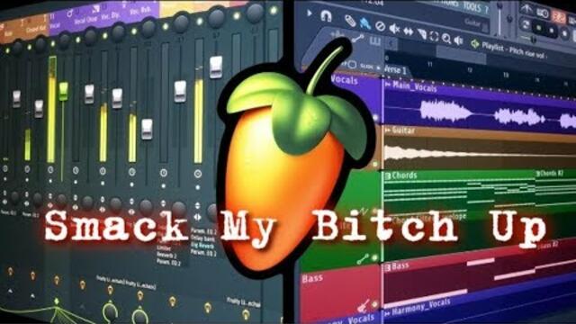 Собрал 'Smack My Bitch Up' (The Prodigy) из сэмплов ремикс-пака. Вот что получилось.