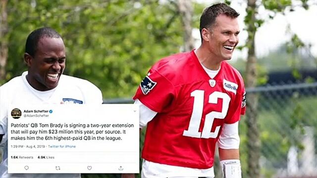 Удължаване на договора на Том Брейди