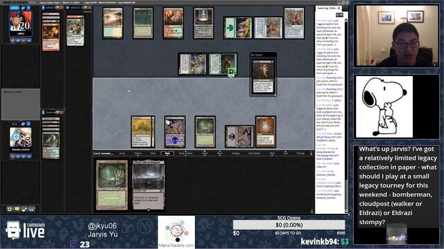 August 5, 2019 - Legacy BG Depths (with Elvish Reclaimer)