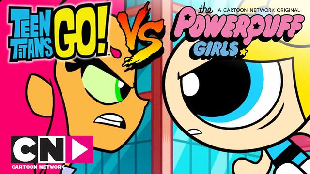 Малки титани: В готовност! срещу Реактивните момичета (пълен епизод) | Cartoon Network