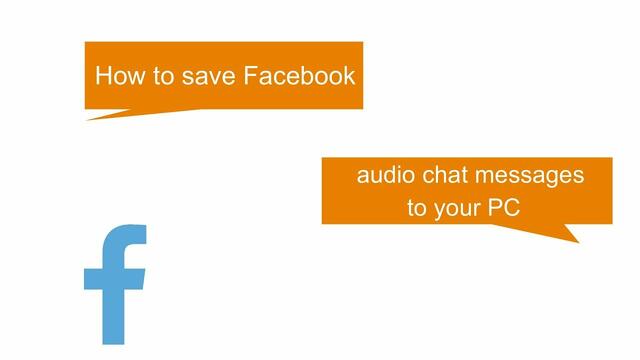 DekoTV - How to save Facebook audio chat messages to your PC
