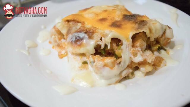 Пиле в кори за баница - Султан кебап