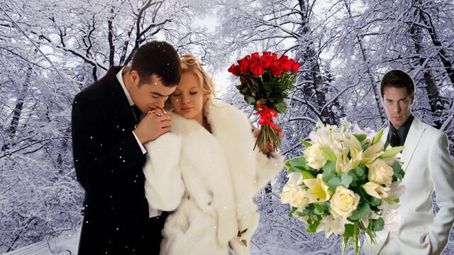 Зимние цветы.