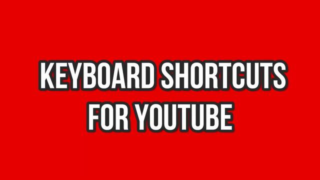 DekoTV  - Keyboard shortcuts for YouTube