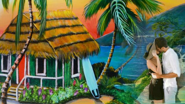 Домик у моря.