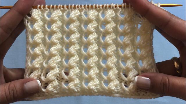 Limon çiçeği yapımı / Sesli Anlatım / Çeyizlik Yelek Örgüsü/ Strickmuster/ knitting patterns/ #örgü