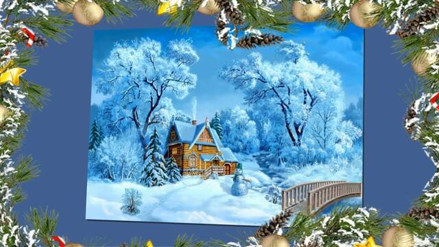 Прекрасные зимние пейзажи Виктора Цыганова