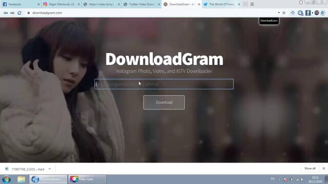 DekoTV - Дејан Николовски - Симнување на видеа од Facebook Instagram и Twitter