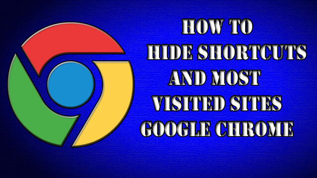 DekoTV - How to hide shortcuts and most visted sites in Google Chrome