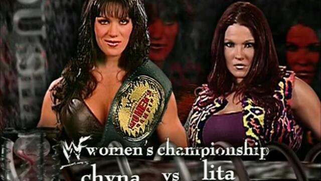 Chyna vs Lita (WWF Women's Championship)