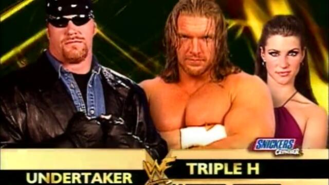 The Undertaker vs Triple H from WrestleMania XVII