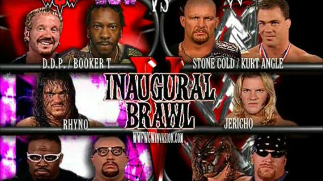 The WCW-ECW The Alliance vs Team WWF 1/2