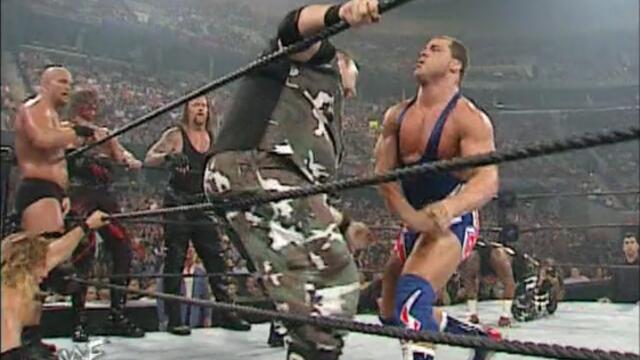 The WCW-ECW The Alliance vs Team WWF 2/2