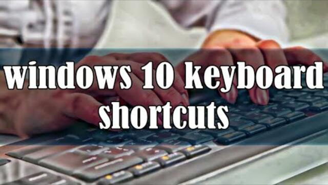 DekoTV - Windows 10 keyboard shortcuts